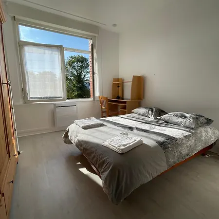 Appartement Calme Et Lumineux - Parking Privatif - Metro A 5Mn Mons-en-Baroeul Exterior photo